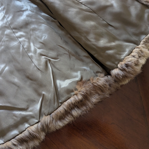 Vintage Brown Rabbit Fur Jacket - Picture 12 of 16